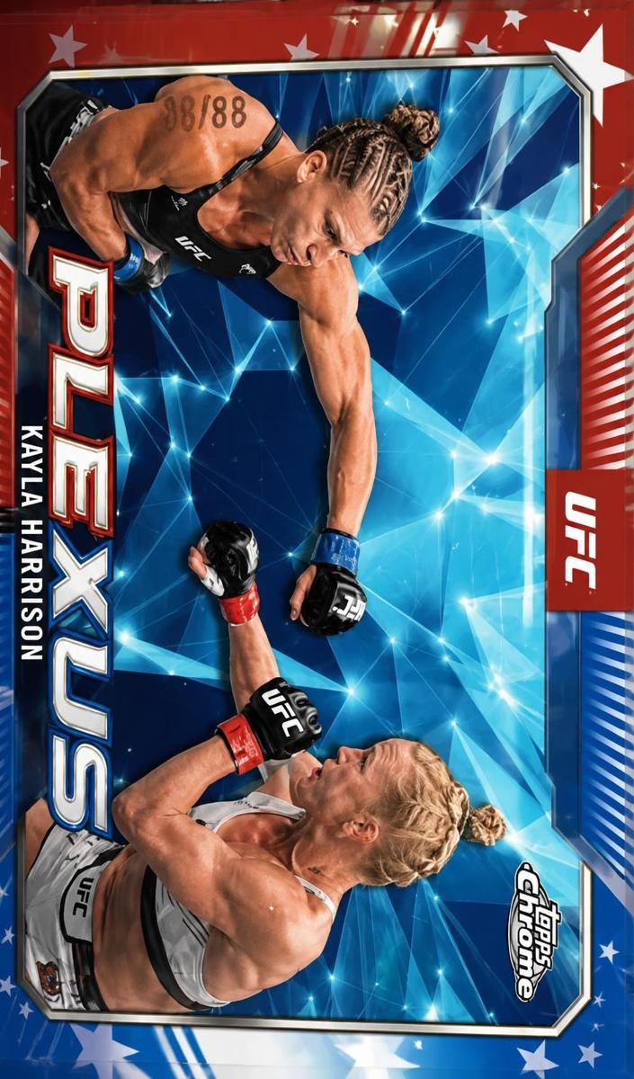 2025 Topps Chrome Kayla Harrison [Refractor] #PLX-2 card