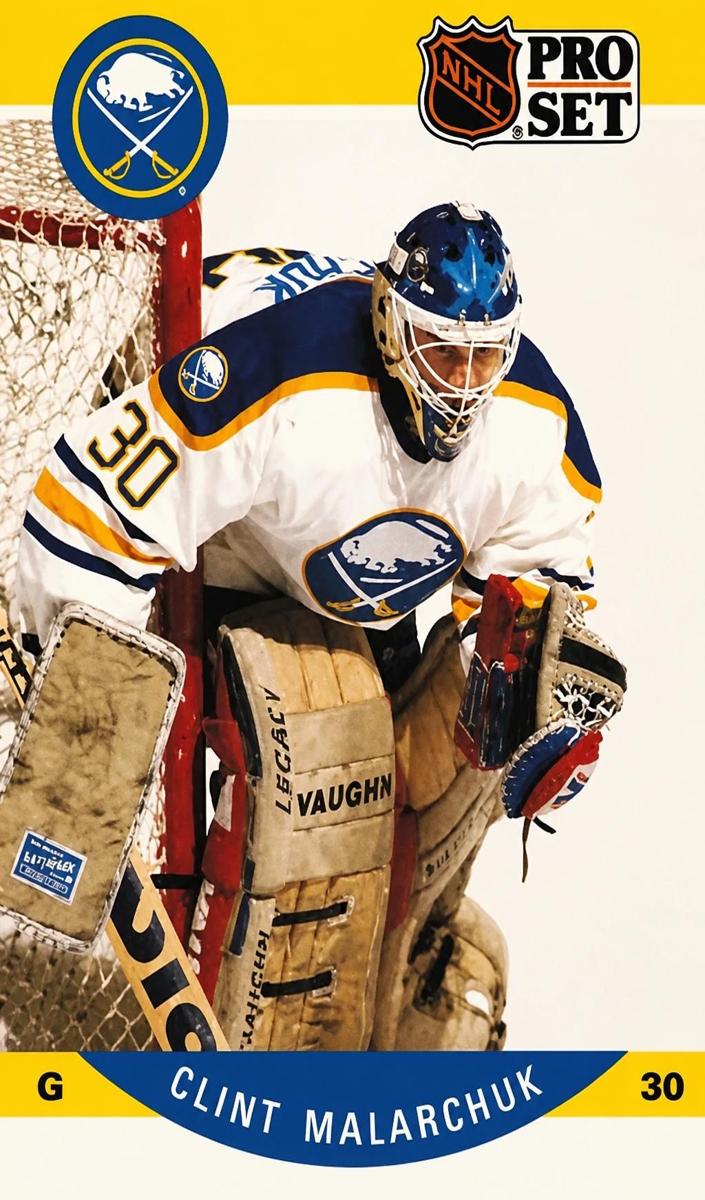 1990 Clint Malarchuk #25