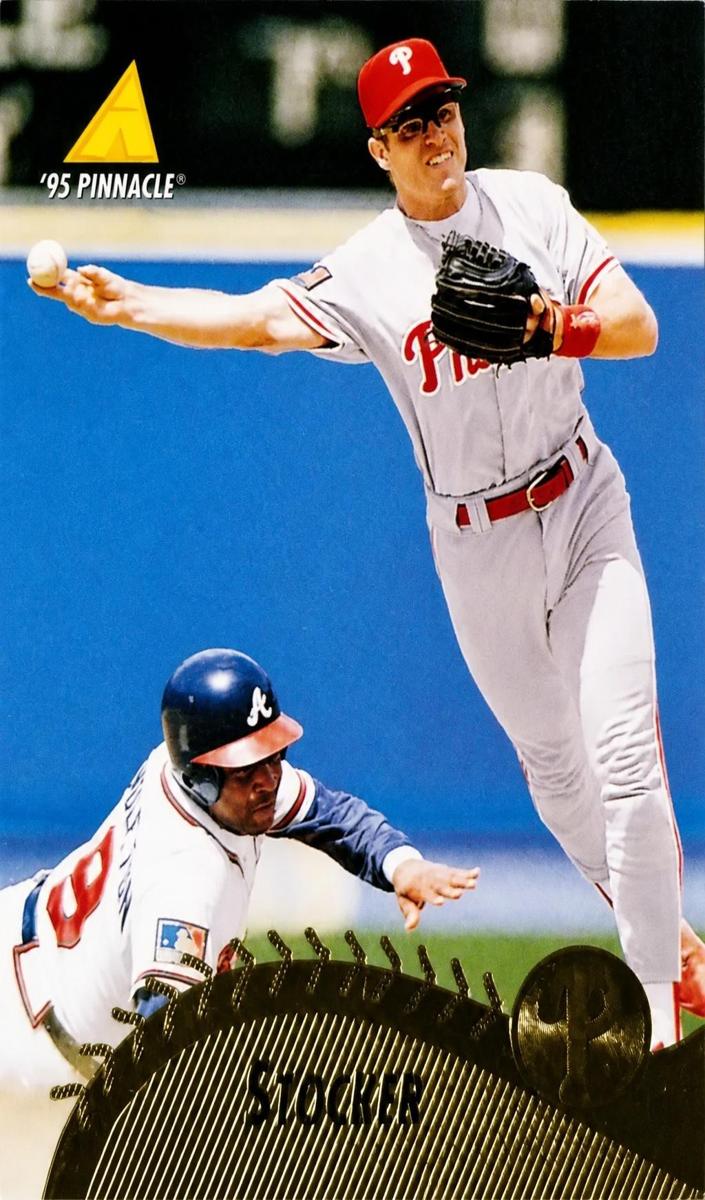 1995 Pinnacle Kevin Stocker #98 card