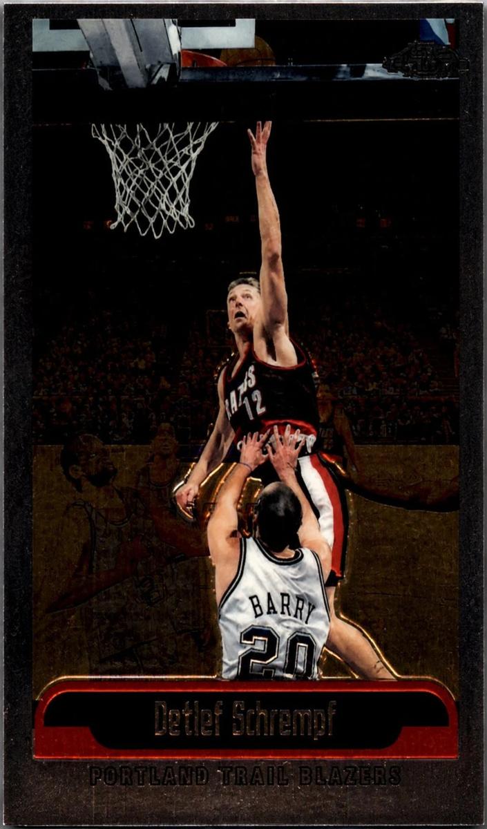 1999 Topps Chrome Detlef Schrempf #199 card