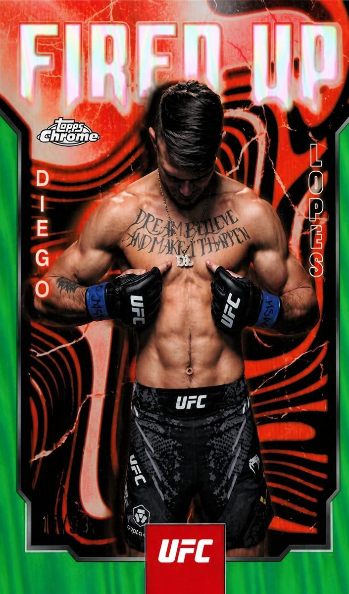 2025 Diego Lopes [Gold Refractor] #FUP-8