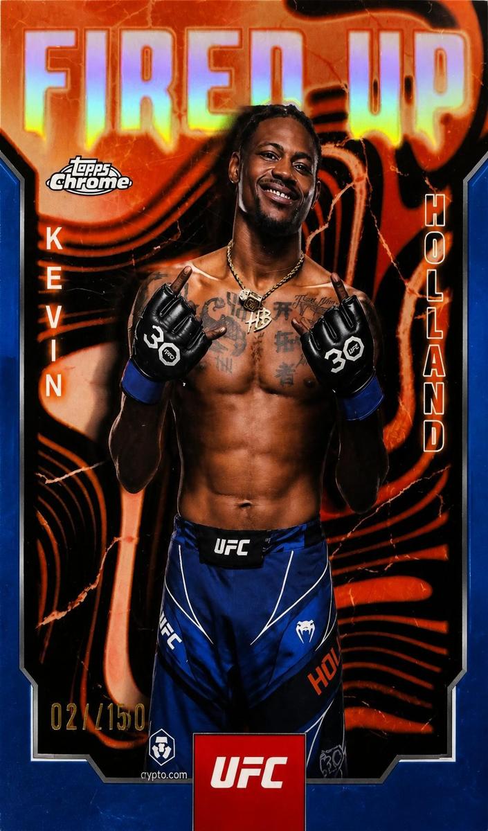 2025 Kevin Holland [Blue Refractor] #FUP-23