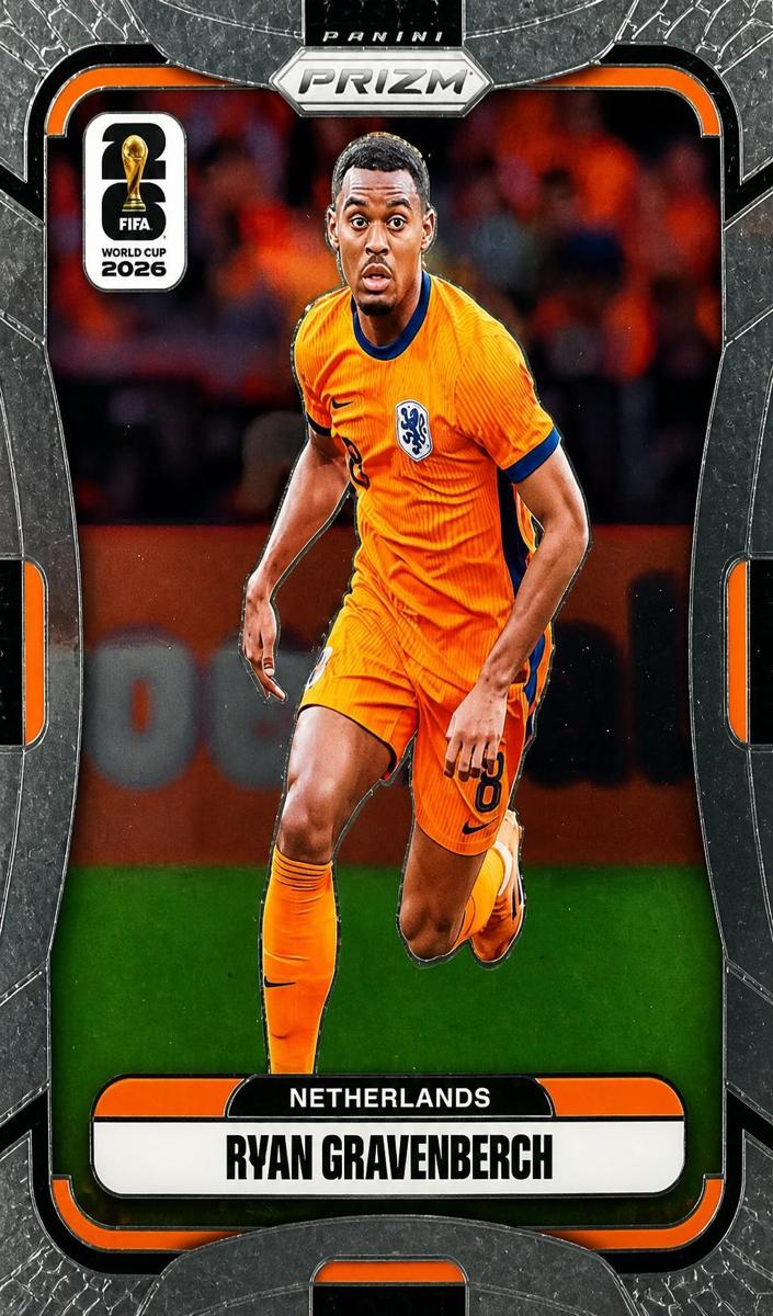 2026 Panini Prizm FIFA World Cup Ryan Gravenberch #317 card