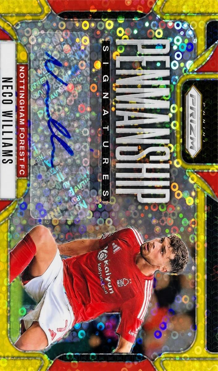 2024 Panini Prizm Premier League Neco Williams [Gold] #P-NW card