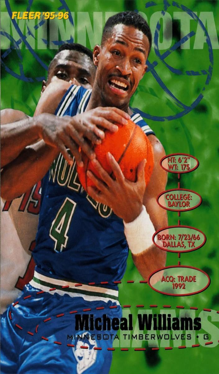 1995 Fleer Micheal Williams #238 card