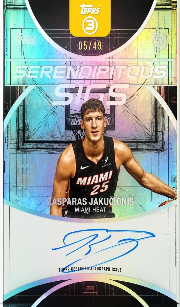 2025 Kasparas Jakucionis #SS-KJ
