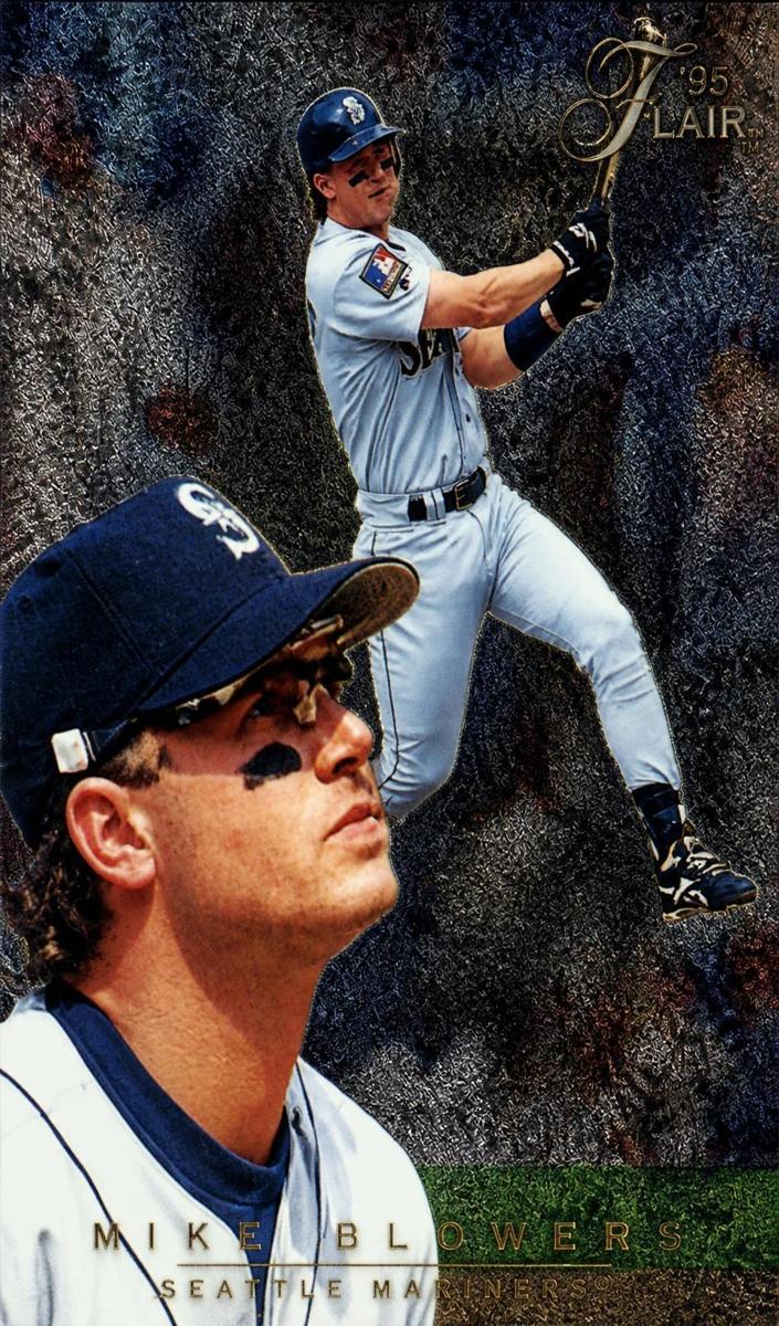 1995 Flair Mike Blowers #79 card