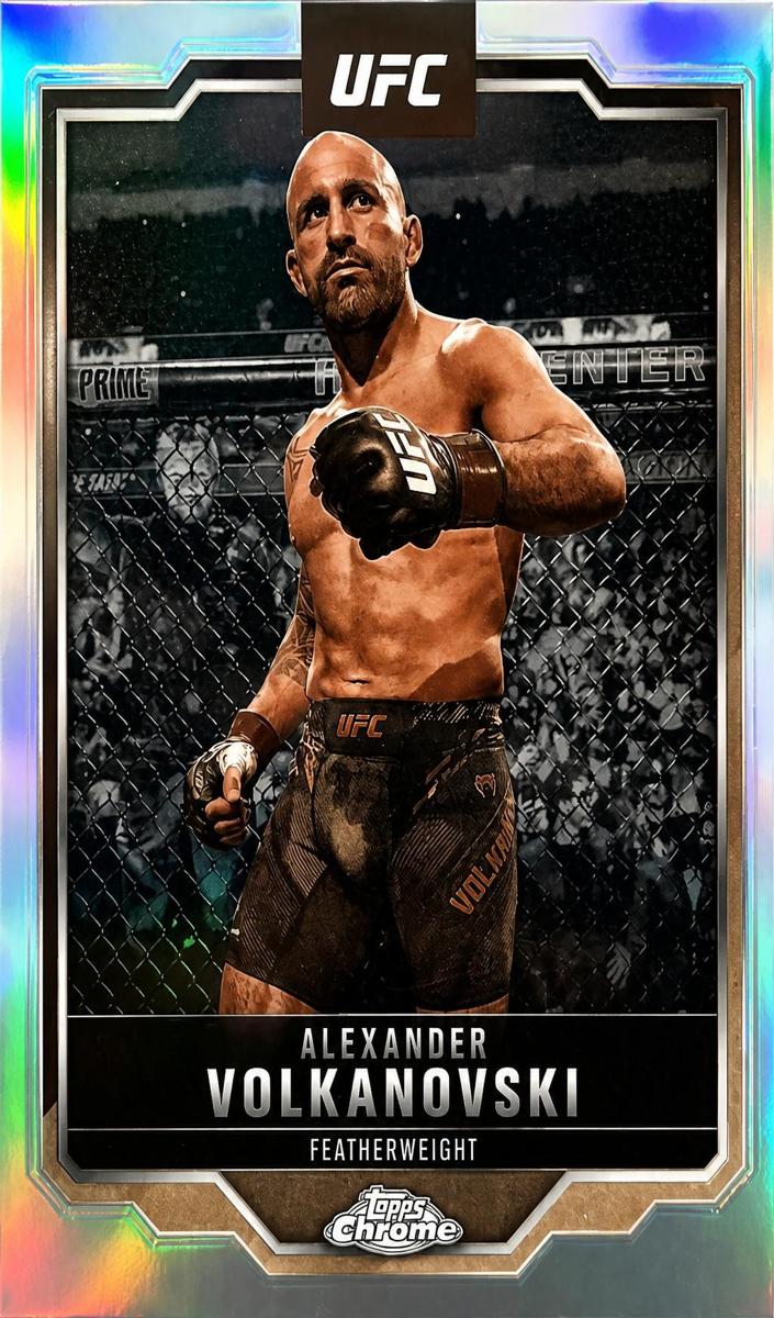 2025 Alexander Volkanovski [Sepia Refractor] #18
