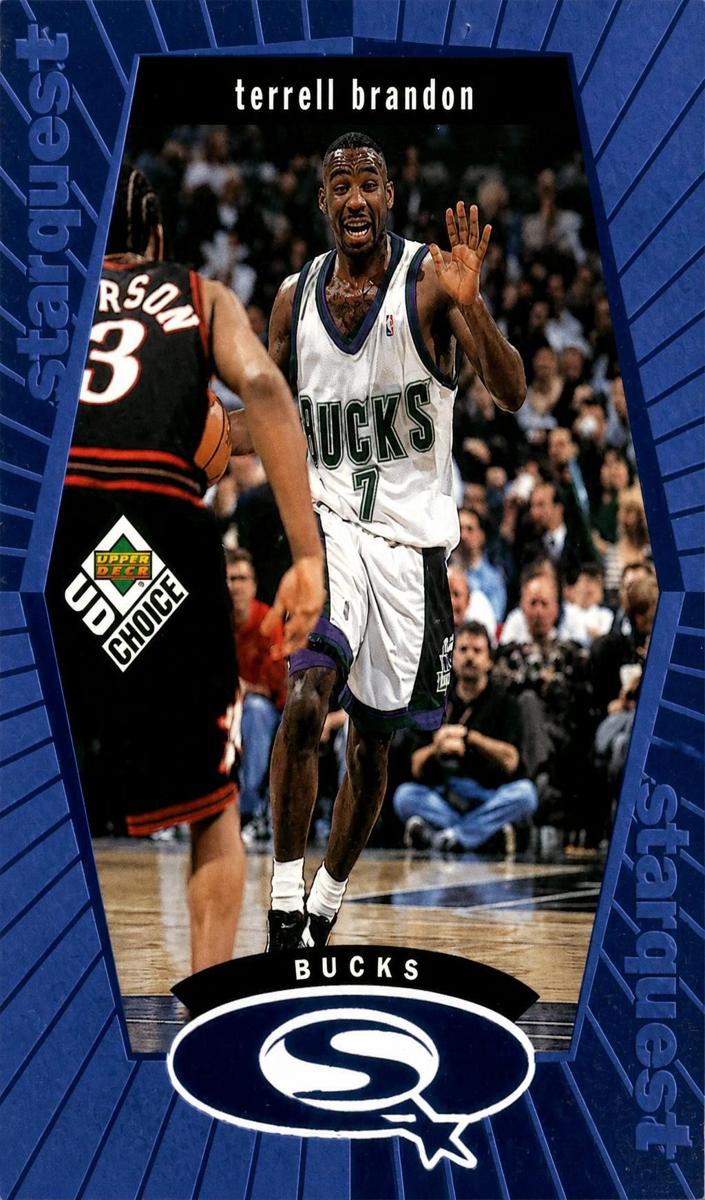 1998 Terrell Brandon [Blue] #SQ15