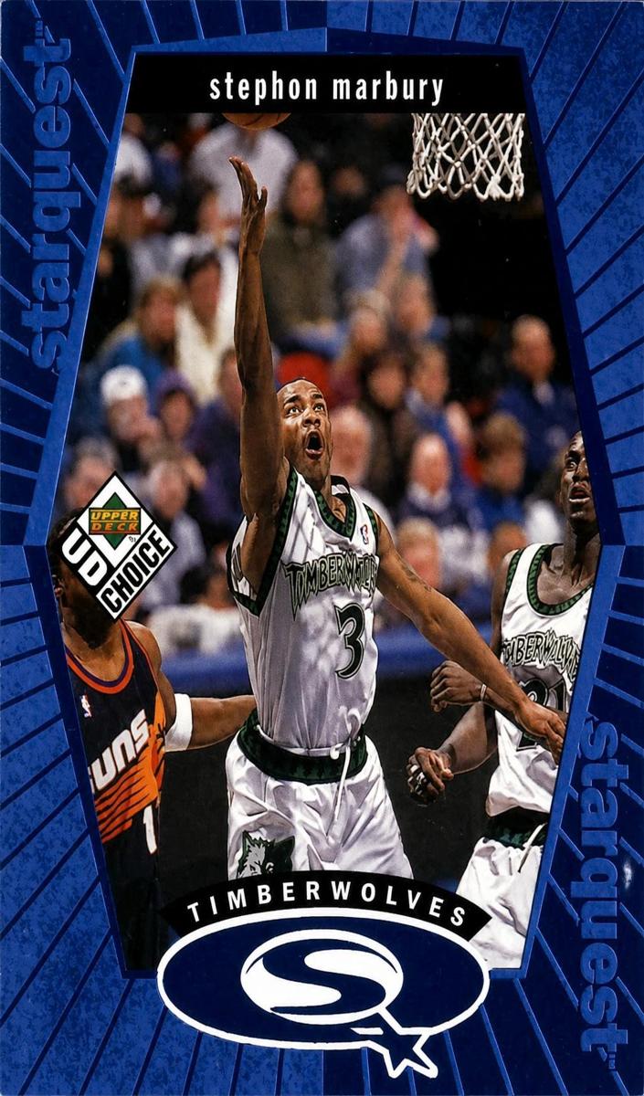 1998 Stephon Marbury [Blue] #SQ16