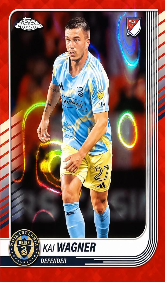 2025 Kai Wagner [Red Lava Refractor] #64