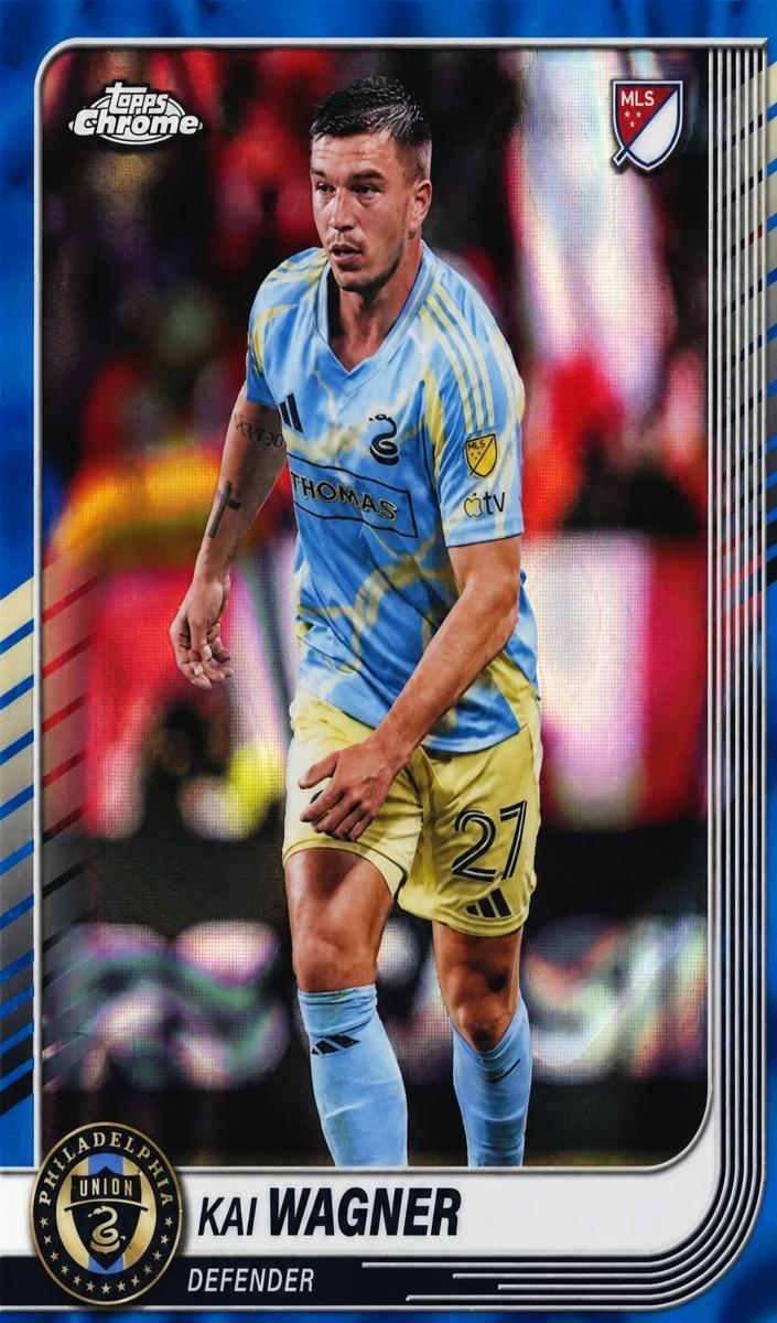 2025 Kai Wagner [Blue Lava Refractor] #64