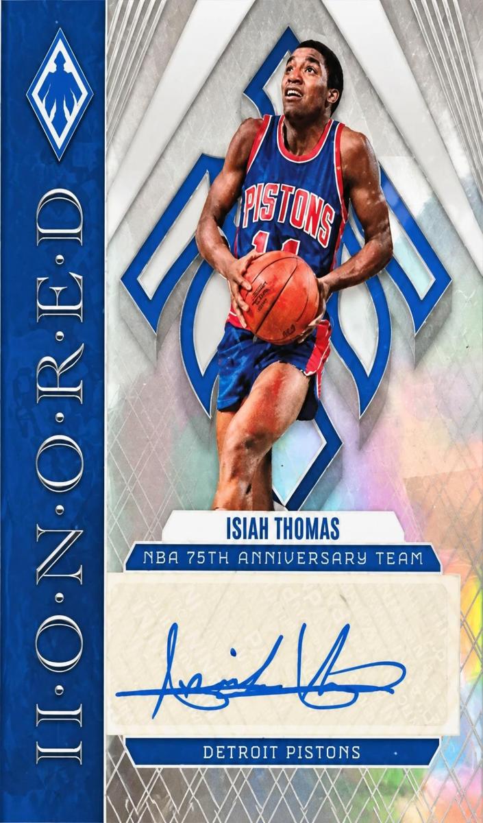 2023 Panini Phoenix Isiah Thomas #H-ITH card