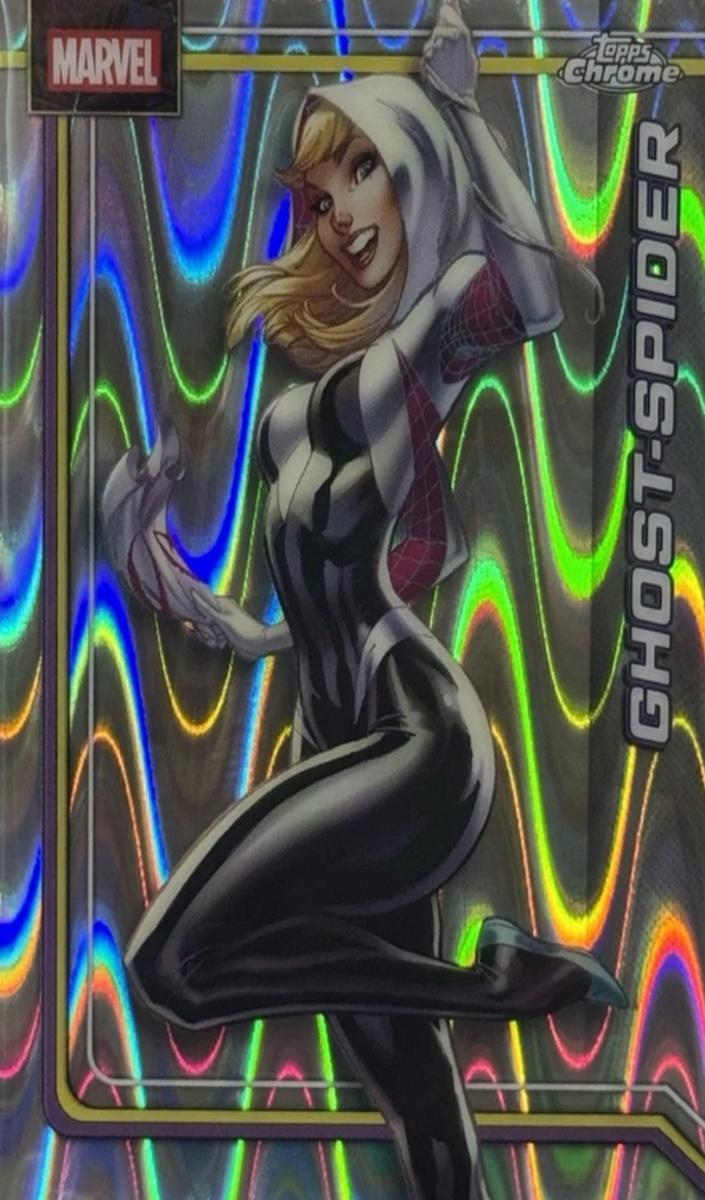2026 Ghost-Spider [Storm's Purple Lightning Refractor] #42
