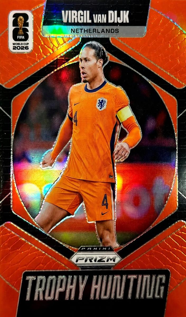2026 Panini Prizm FIFA World Cup Virgil van Dijk #25 card