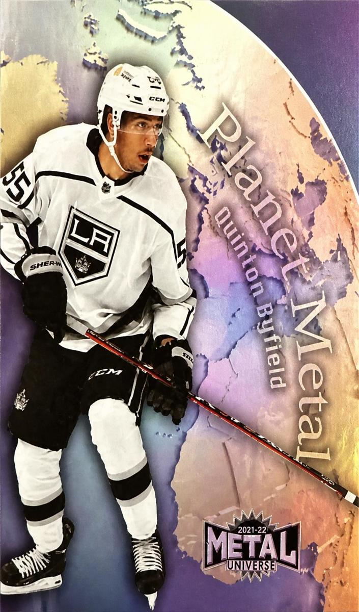 2021 Skybox Metal Universe Quinton Byfield [Gold] #PM-4 card