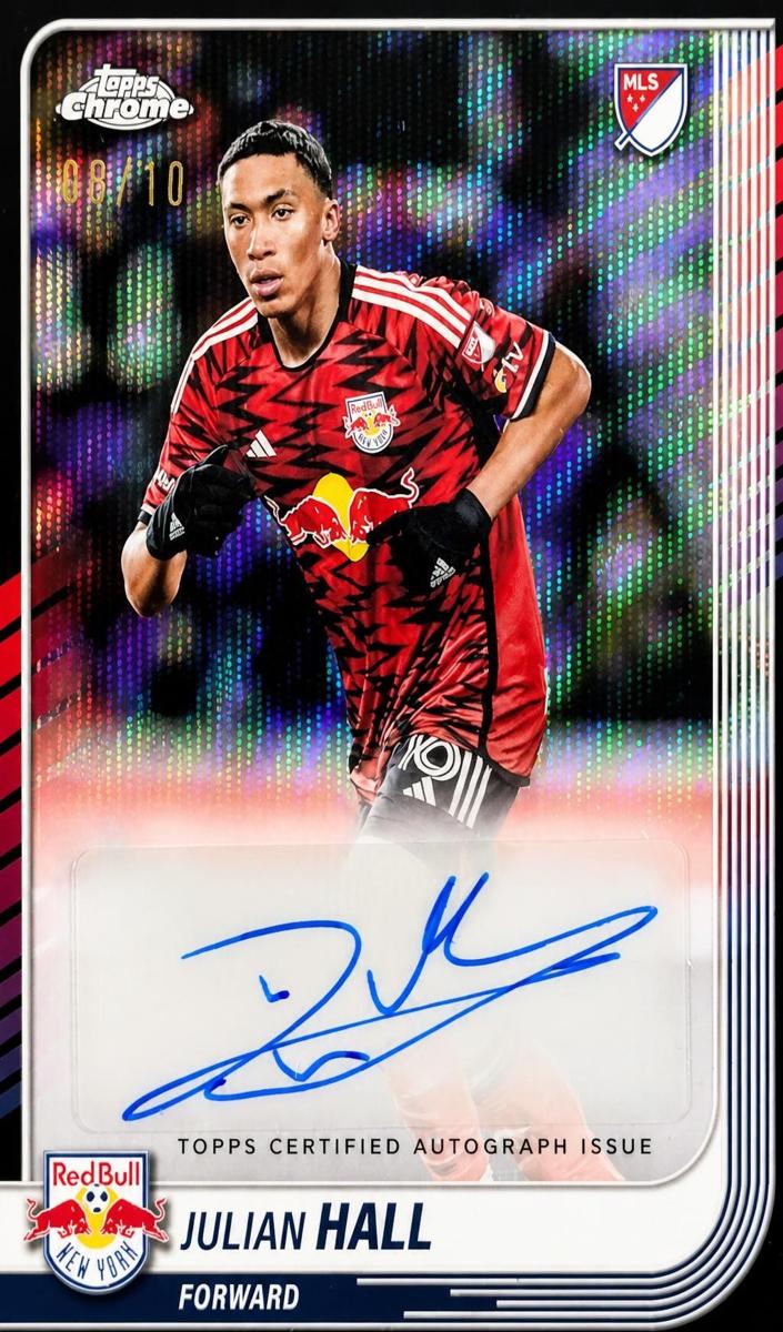 2025 Julian Hall [Black Wave Refractor] #CA-JH