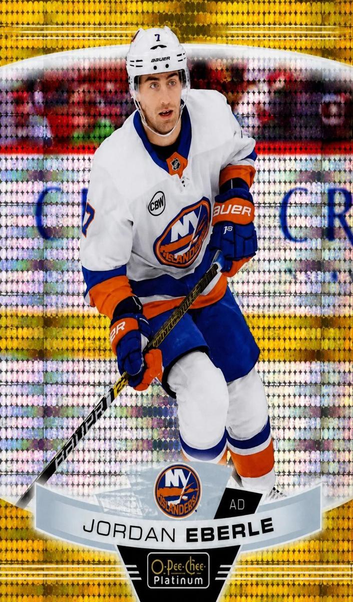 2019 O-Pee-Chee Platinum Jordan Eberle #90 card