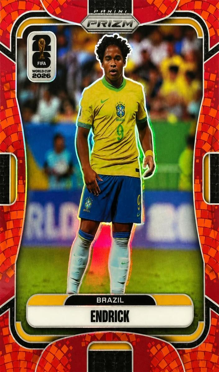 2026 Panini Prizm FIFA World Cup Endrick [Maple Leaf] #92 card