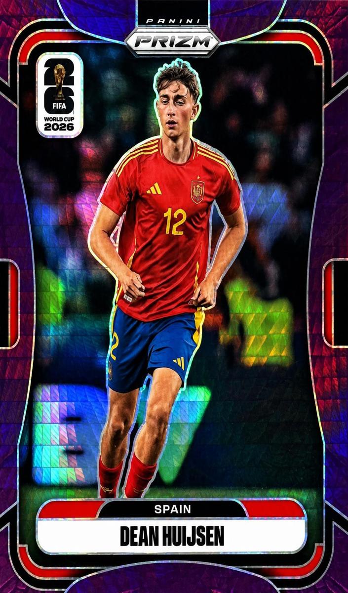 2026 Panini Prizm FIFA World Cup Dean Huijsen #68 card