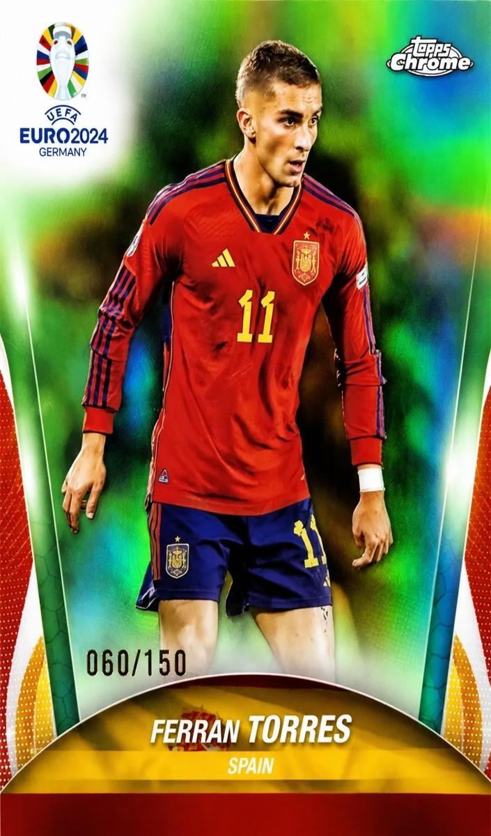 2024 Ferran Torres [Neon Green Refractor] #136
