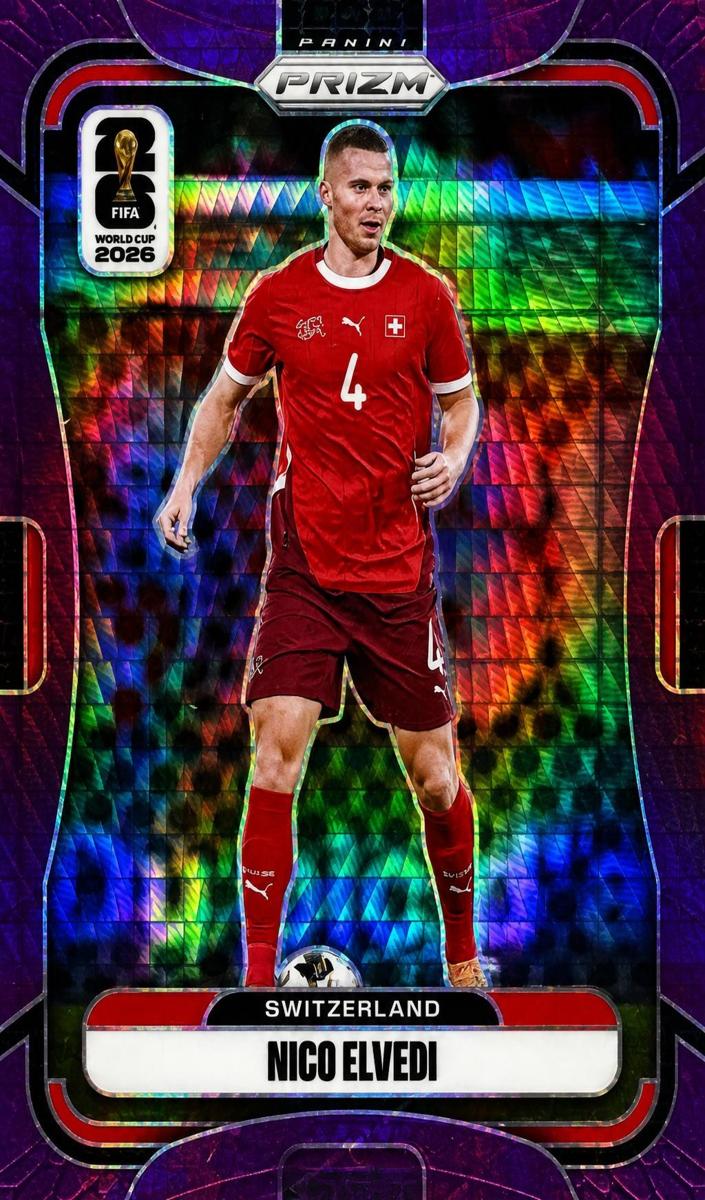 2026 Panini Prizm FIFA World Cup Nico Elvedi #423 card