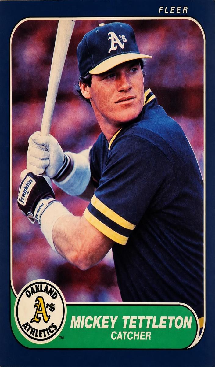 1986 Mickey Tettleton #432