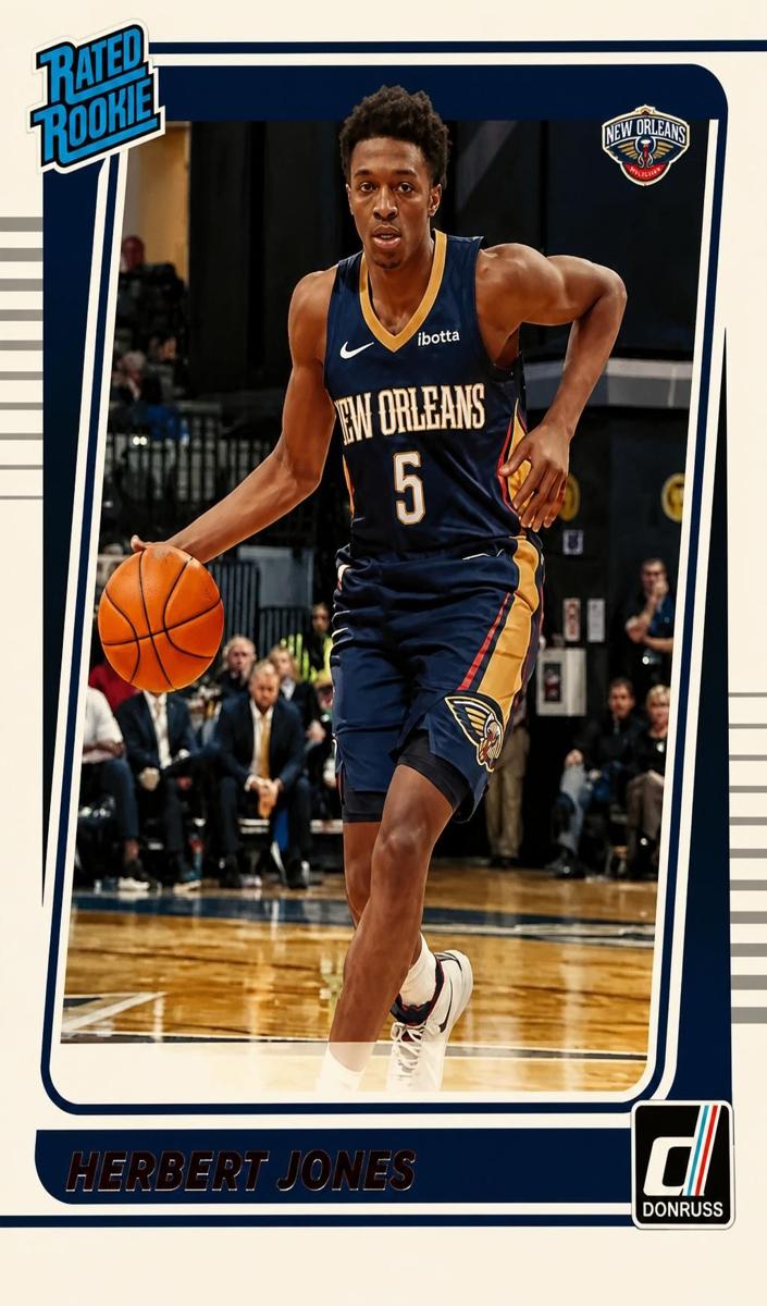 2021 Panini Donruss Herbert Jones #207 card