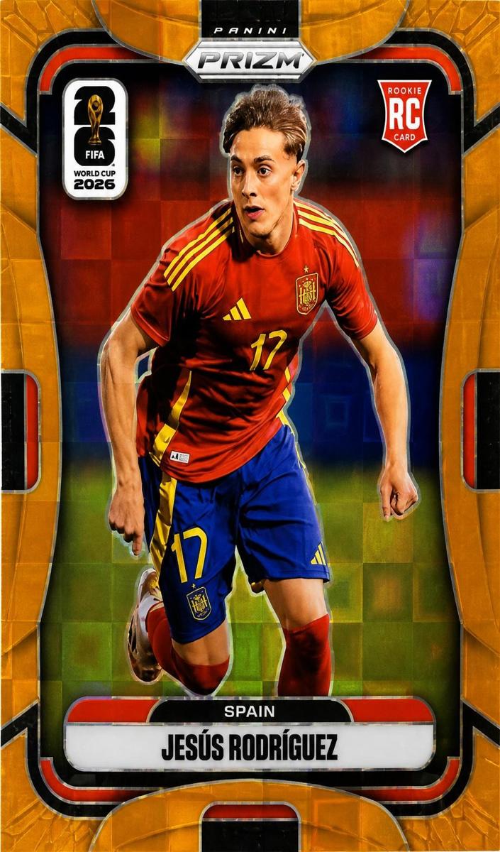 2026 Panini Prizm FIFA World Cup Jesus Rodriguez [Orange Pandora] #73 card