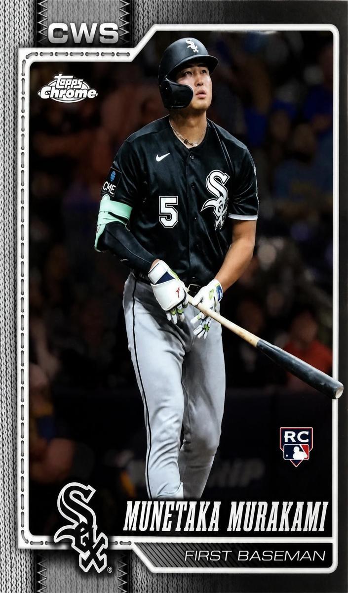 Munetaka Murakami 2026 Topps Chrome Baseball card