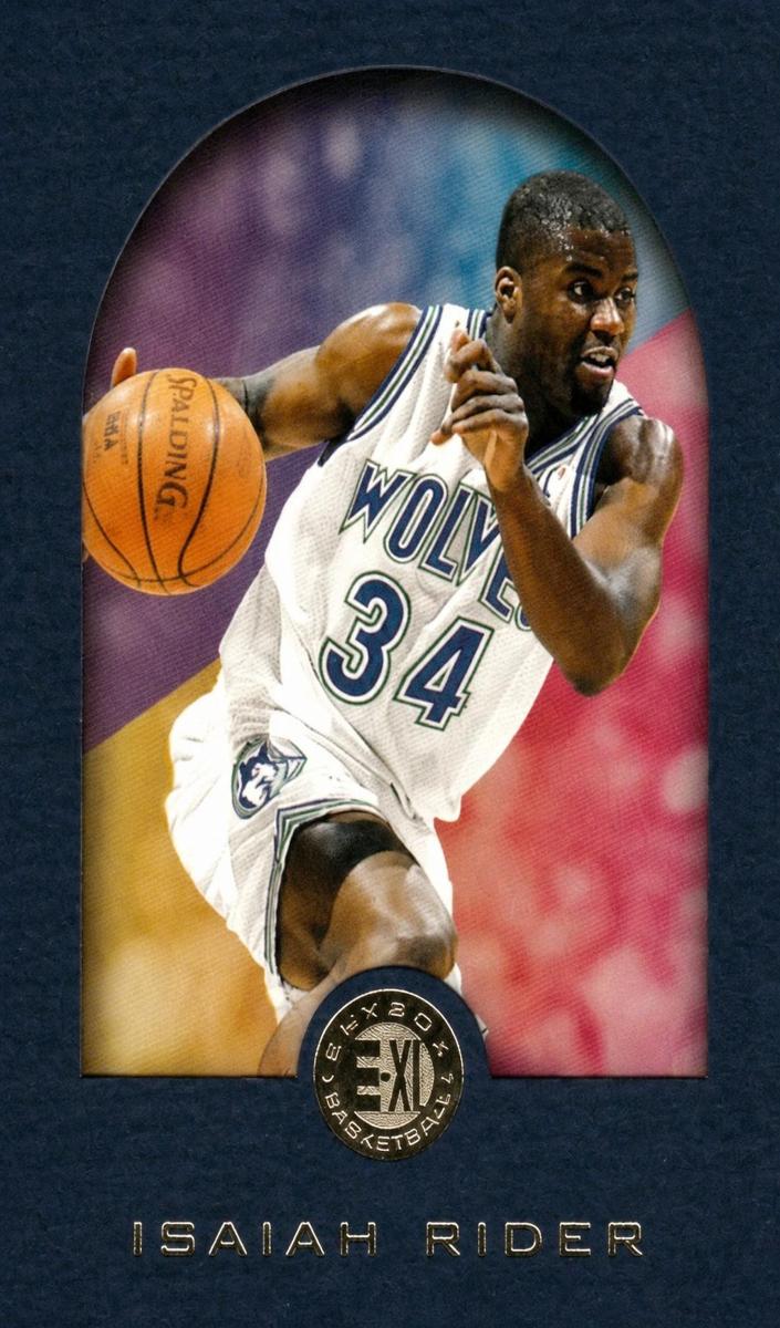 1995 Isaiah Rider [Blue] #51