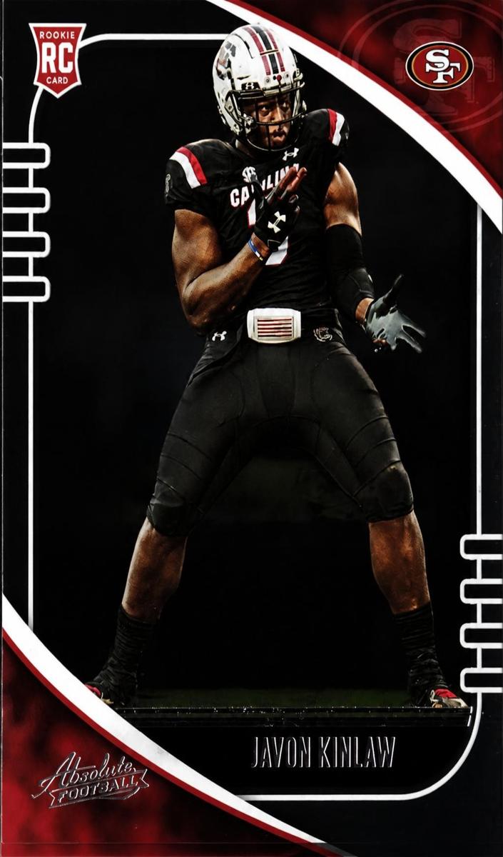 2020 Panini Absolute Javon Kinlaw #152 card