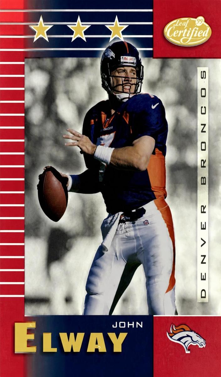 1999 John Elway [Mirror Red] #157