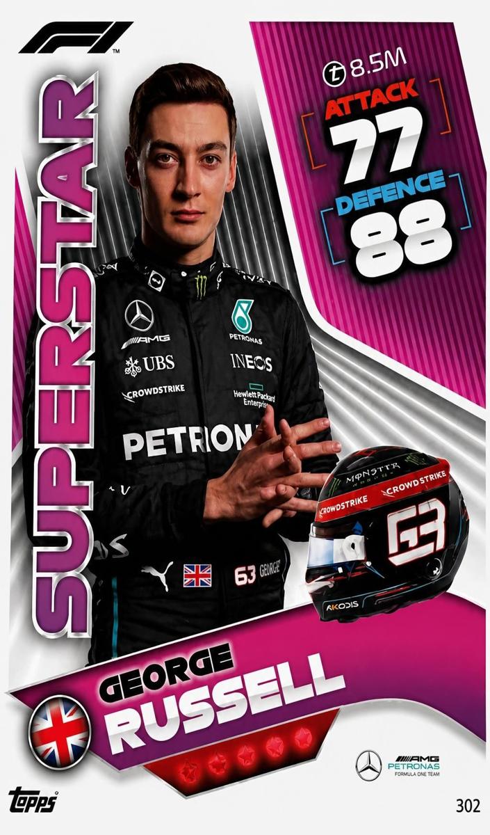 2022 George Russell #302