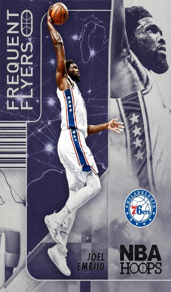 2022 Panini Hoops Joel Embiid #10 card