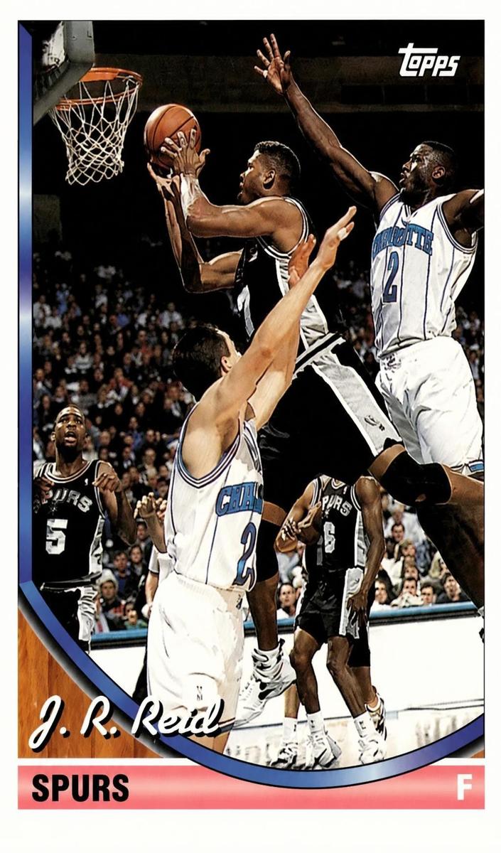 1993 Topps J.R. Reid #37 card