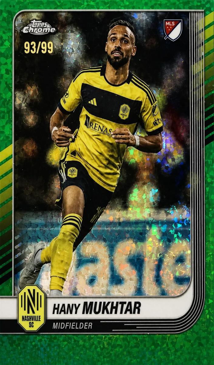 2025 Hany Mukhtar [Green Refractor] #36