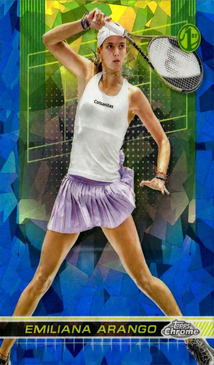 2024 Topps Chrome Sapphire Emiliana Arango #116 card