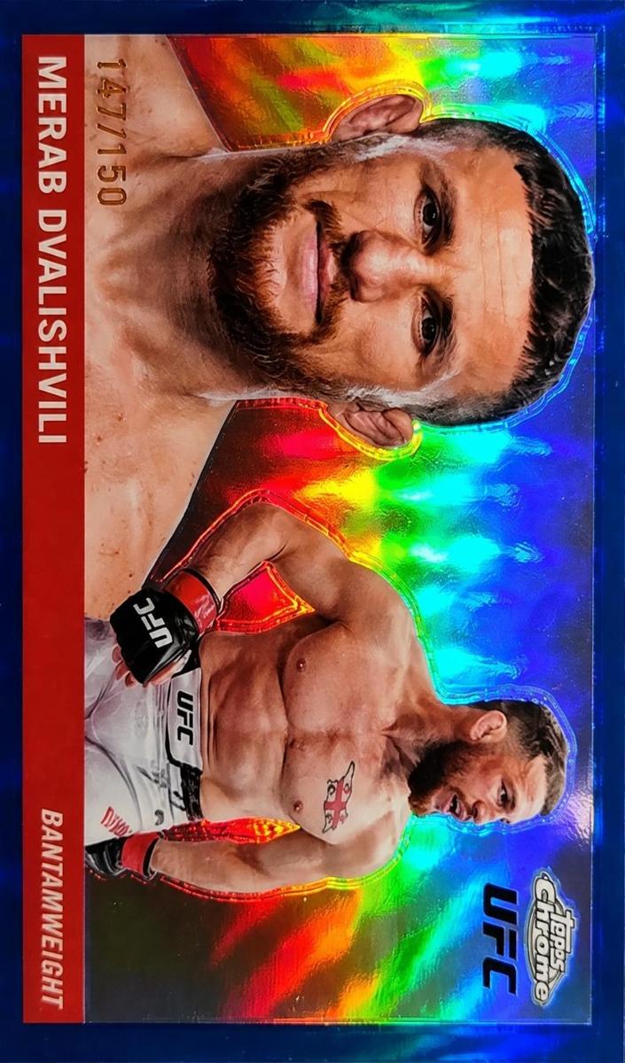 2025 Merab Dvalishvili [Blue Refractor] #55T-16