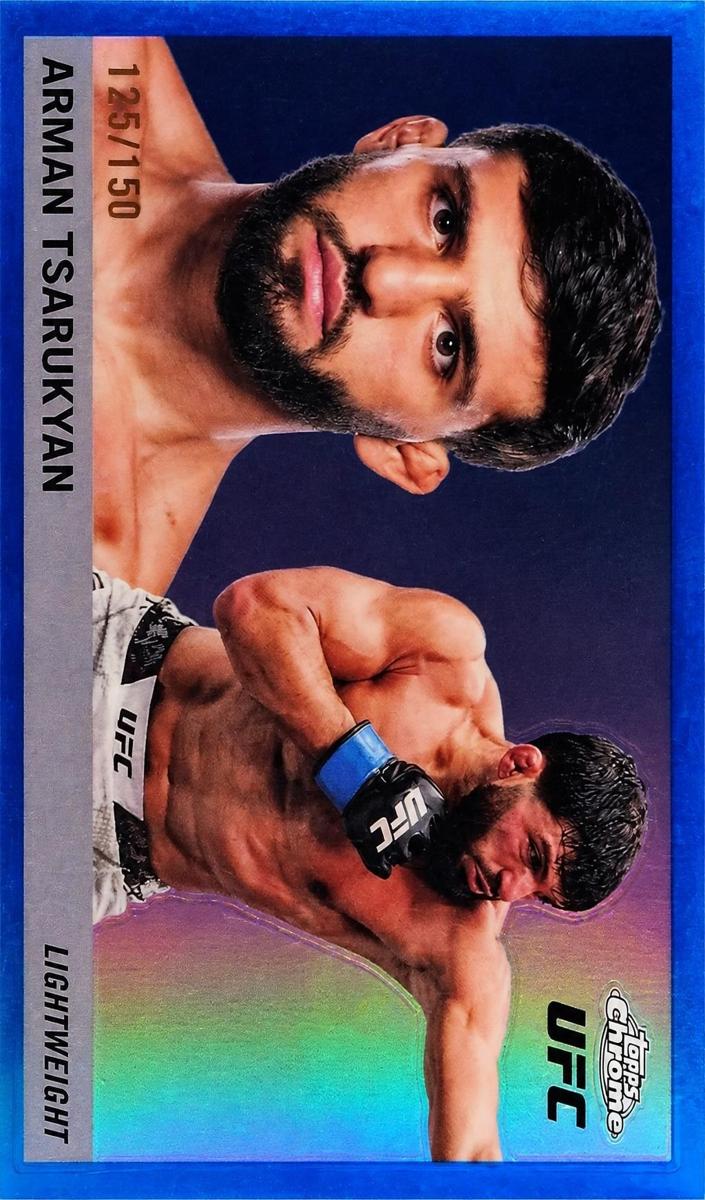 2025 Arman Tsarukyan [Blue Refractor] #55T-12