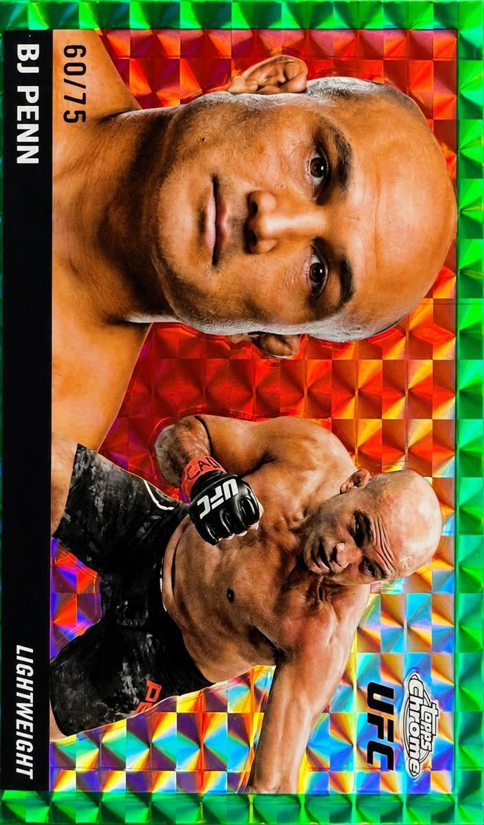2025 BJ Penn [Geometric Green Refractor] #55T-4