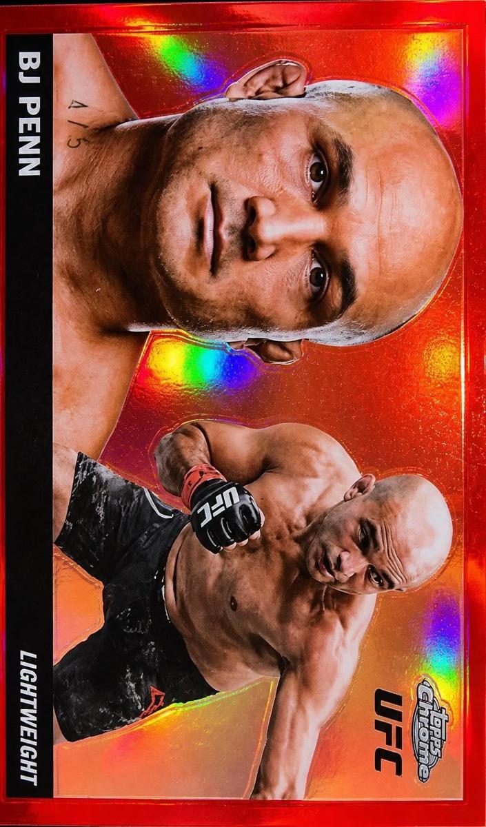 2025 BJ Penn [Red Refractor] #55T-4
