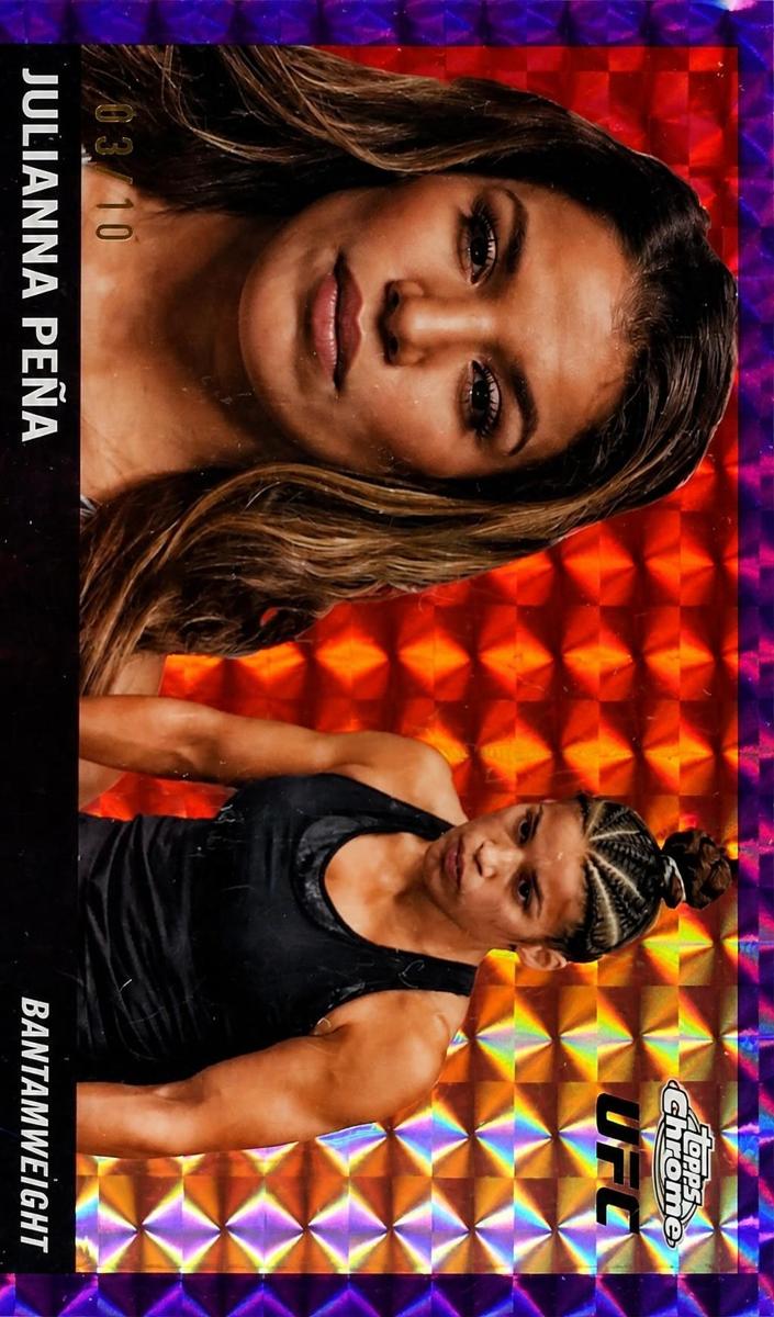 2025 Julianna Pena [Geometric Purple Refractor] #55T-8