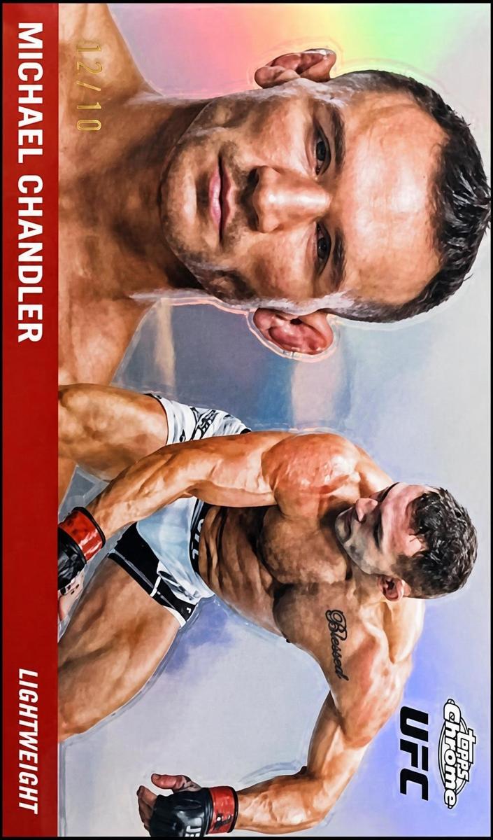 2025 Topps Chrome Michael Chandler [Refractor] #55T-13 card