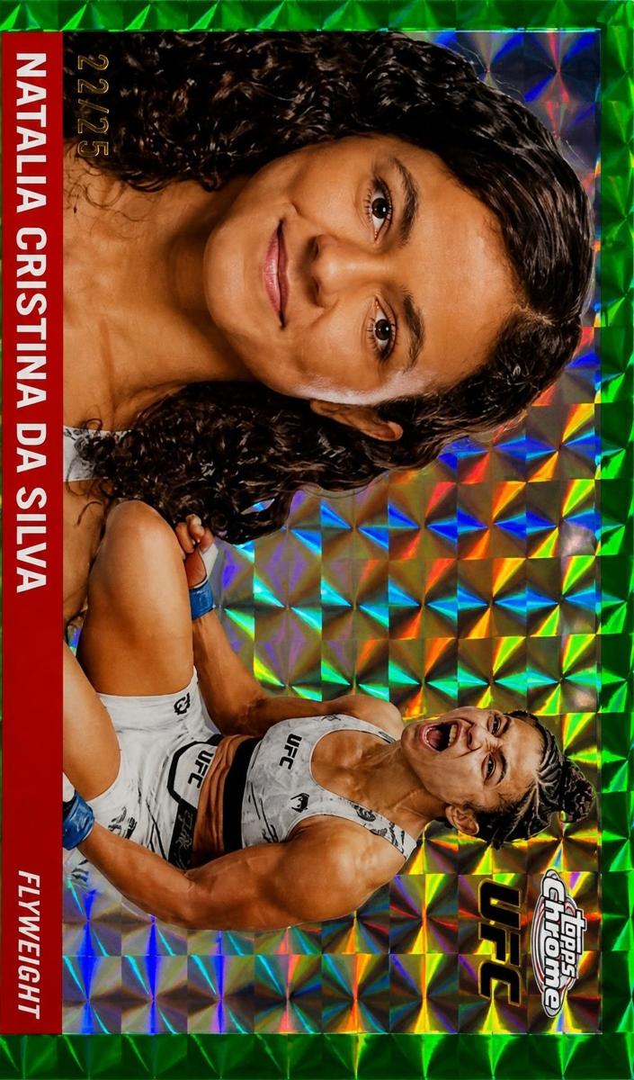 2025 Natalia Cristina da Silva [Geometric Green Refractor] #55T-5