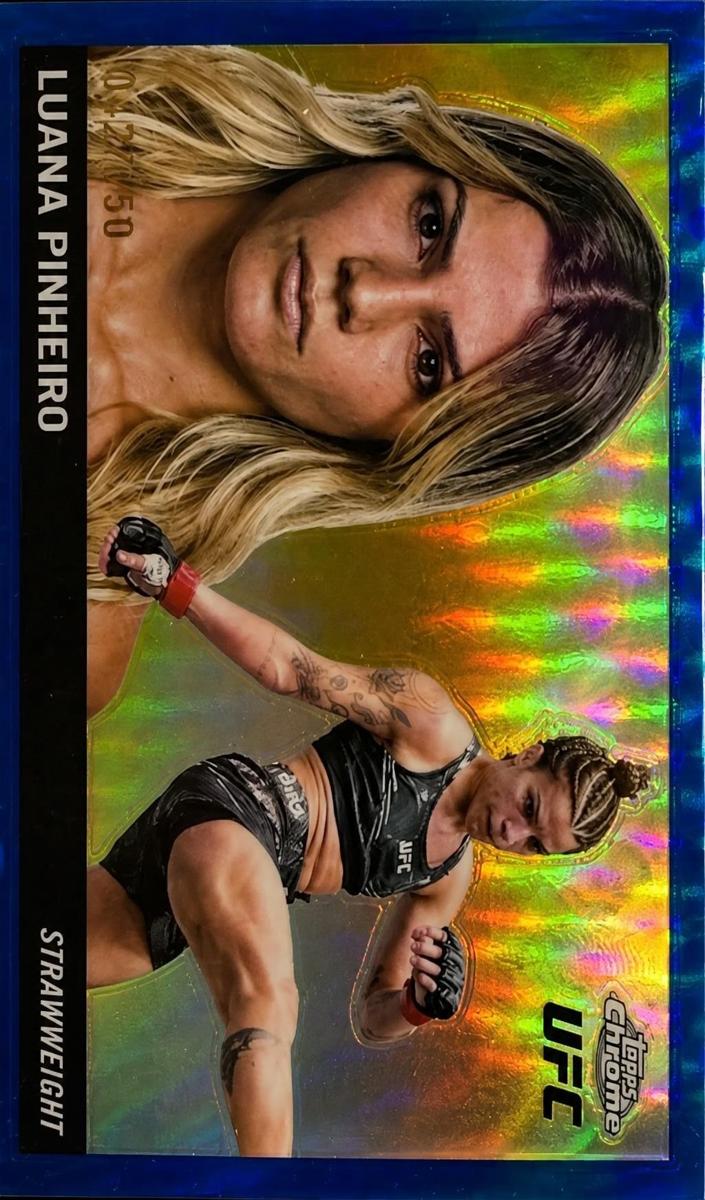 2025 Luana Pinheiro [Blue Refractor] #55T-22