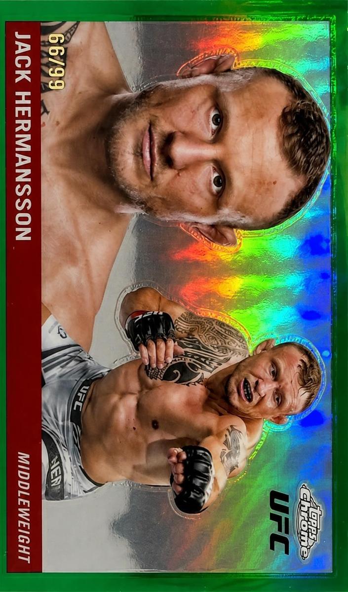 2025 Jack Hermansson [Geometric Aqua Refractor] #55T-7