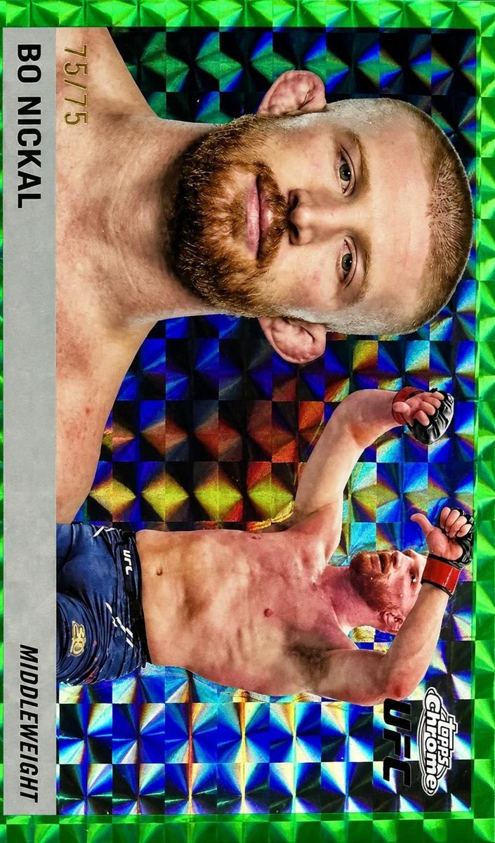 2025 Bo Nickal [Geometric Green Refractor] #55T-25