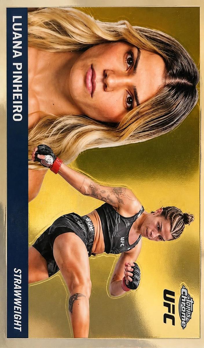 2025 Luana Pinheiro [Geometric Black Refractor] #55T-22