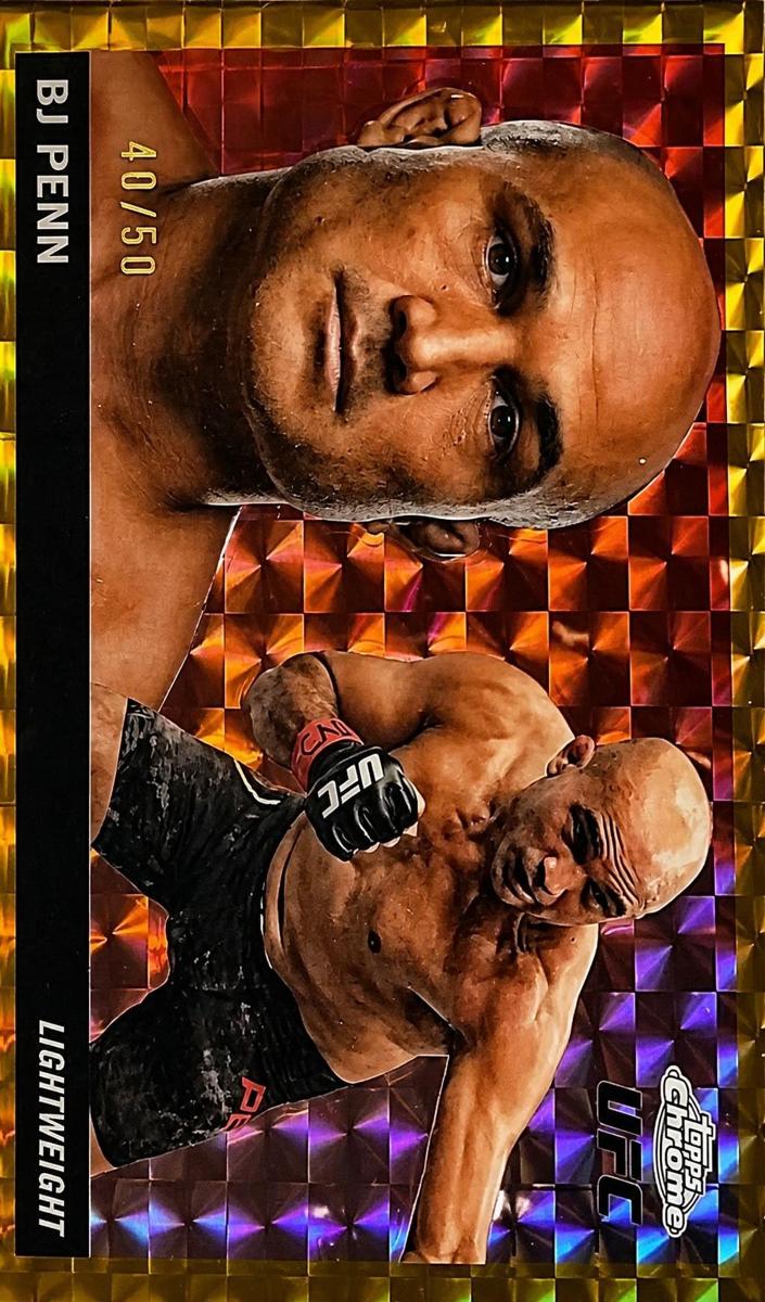 2025 BJ Penn [Geometric Gold Refractor] #55T-4